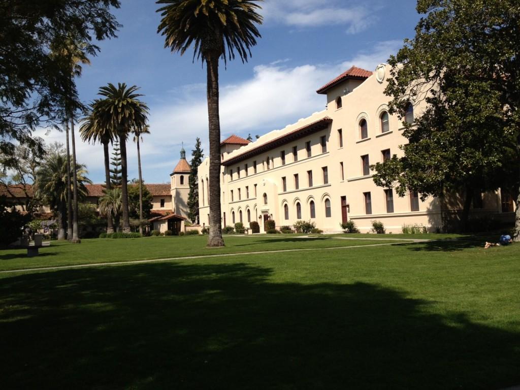 University of Santa Claras scenic and quiet campus over spring break last year! 
