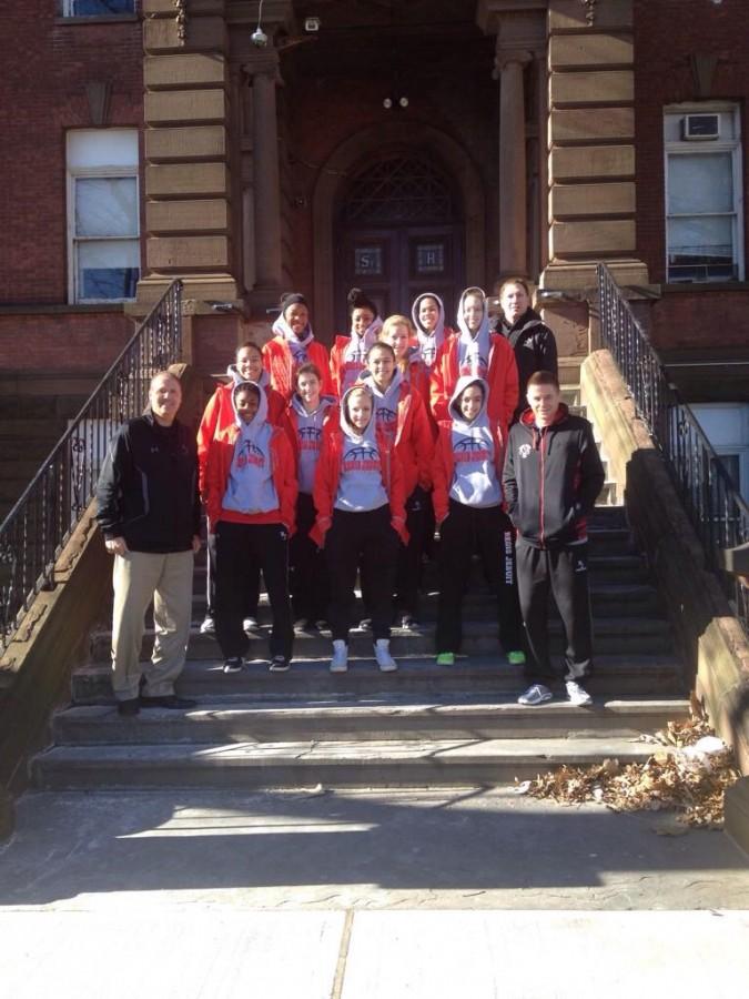 RJ 2014-2015 Girls Basketball in NYC, January 2015