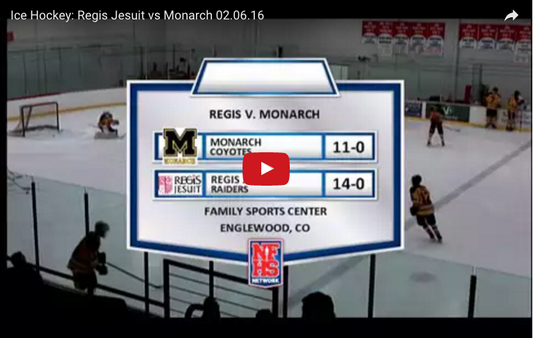 Ice Hockey: Regis Jesuit vs. Monarch 02.06.16
