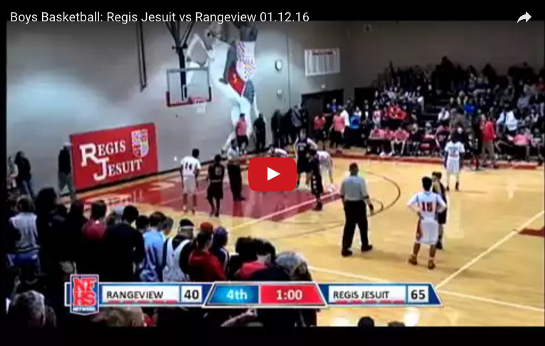 Boys Basketball: Regis Jesuit vs. Rangeview 01.12.16
