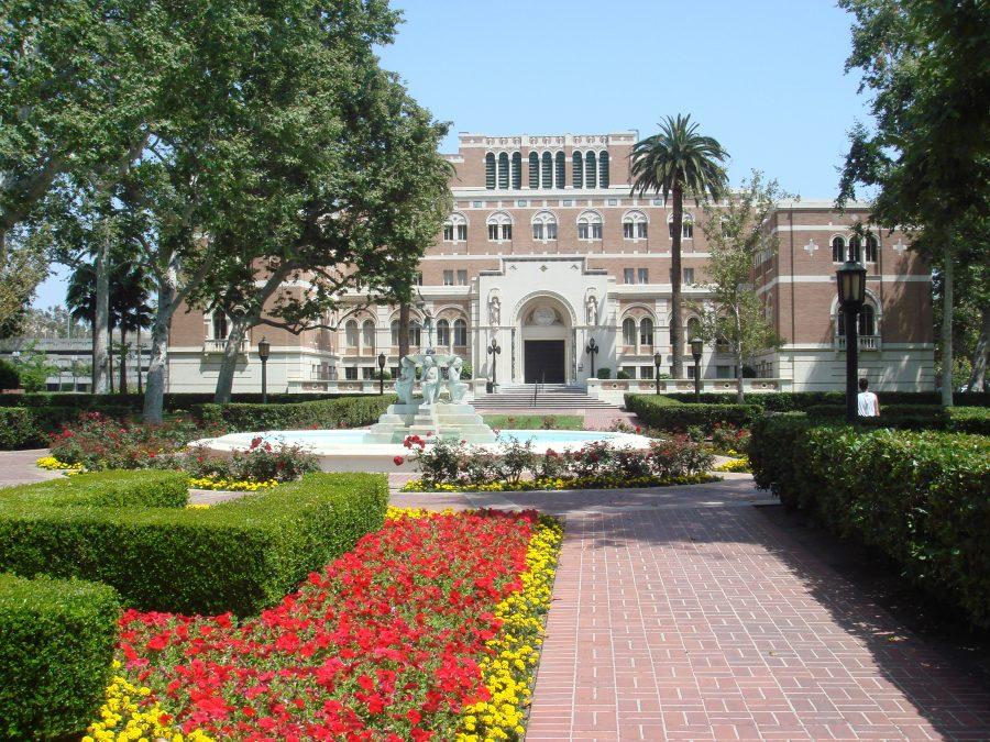 The Doheny Memorial Library at the University of Southern California