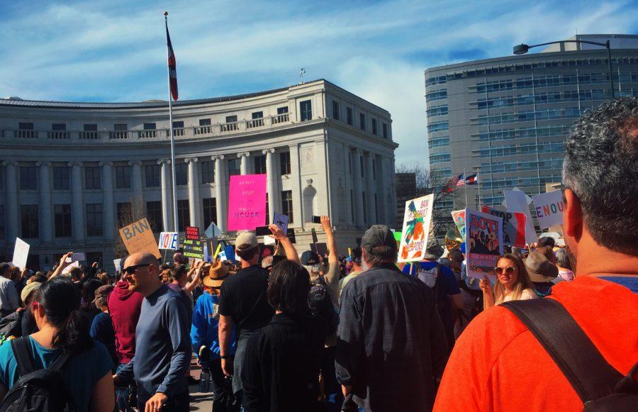 Noemie Vitou ’21 attended the March For Our Lives in 2018 and described the experience as “Incredibly moving to see such a vast community come together to create change.” Some of the conversations she had with those at the March For Our Lives included the Red-Flag law, although the conversation didn’t seem like a reality last year, as there had been a republican majority in the state of Colorado. ﻿