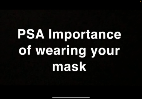PSA: Importance of Wearing Masks