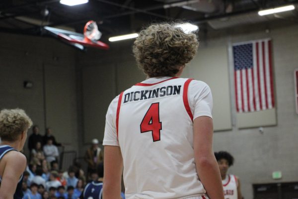 Lucas Dickinson 25 repping the number 4.