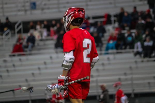 Attack Austin Ryan '27 eager to start the game.